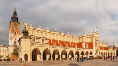 Polonya, Krakow 'daki eski pazar meydanı
