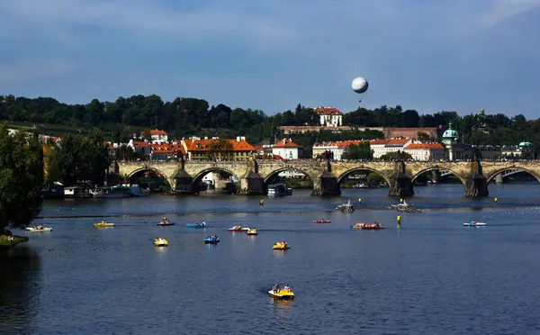 Vista Casco Antiguo Praga —  Fotos de Stock