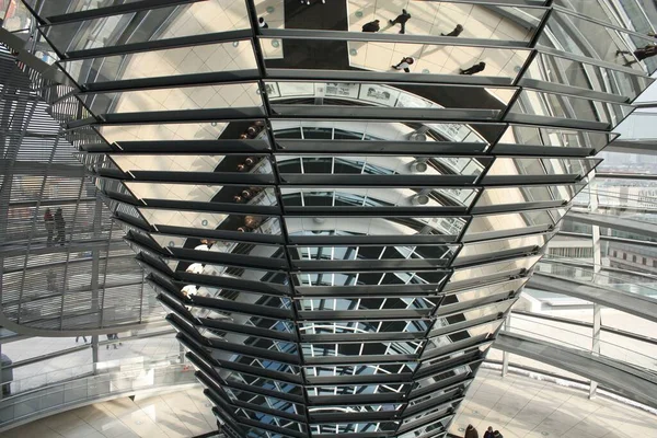 Bundestag Futuristic Interior Germany — Stock Photo, Image
