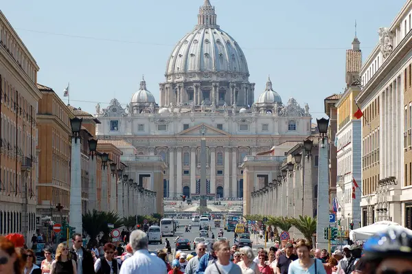 Basílica San Pedro Roma — Foto de Stock