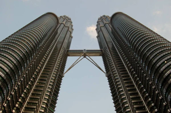 Kuala Lumpur Petronas Tårne Rejser Gennem Asien Koncept - Stock-foto