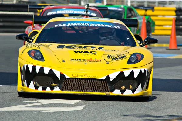 Kasım 2010 Bang Saen Speed Festivali Nde Arabalar Yarışıyor Tayland — Stok fotoğraf