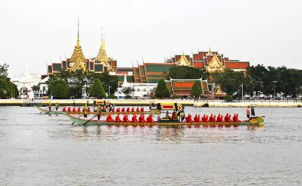 Thailands Königliche Barkenprozession Fluss Chao Phraya — Stockfoto