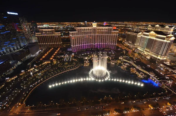 Las Vegas Skyline Night — Stock Photo, Image