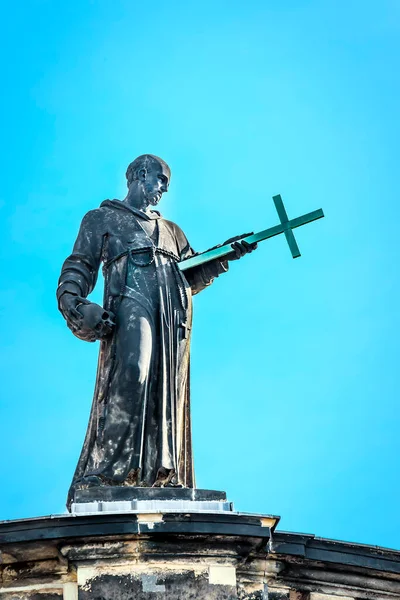Heliga Statyn Dresden Nära Håll — Stockfoto