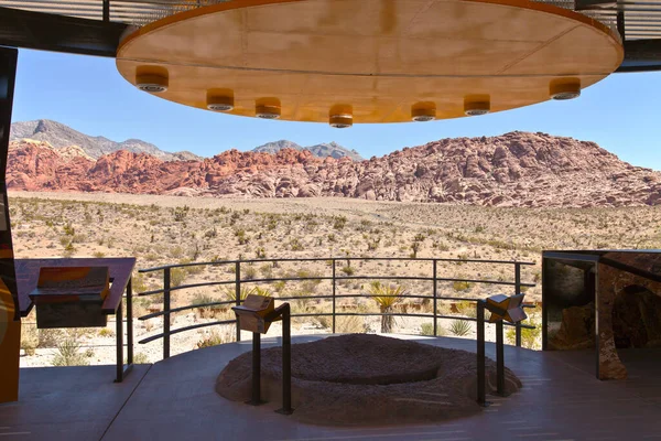 Red Rock Canyon Visitor Center Information — Stock Photo, Image