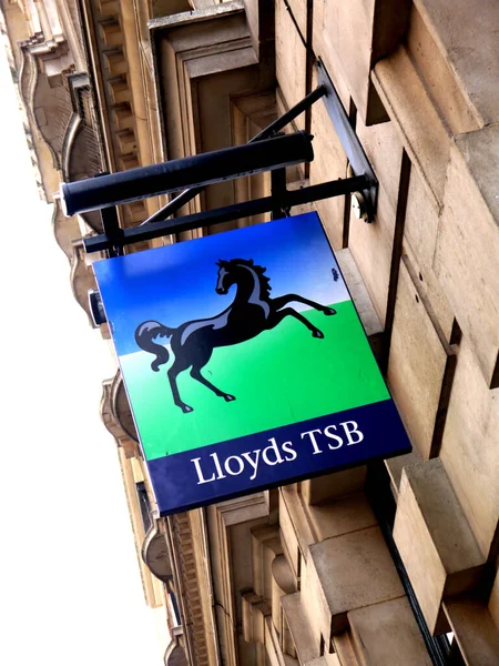 Lloyds TSB Bank sign 