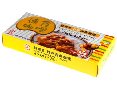 Box of Instant Chinese Curry Paste