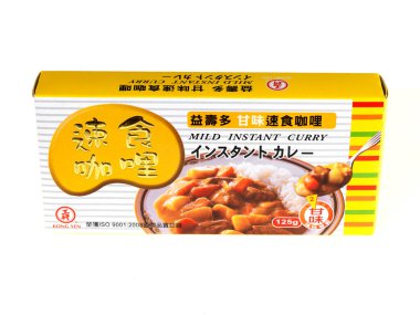 Box of Instant Chinese Curry Paste