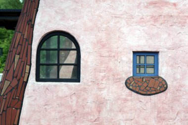 Hundertwasser railway station at Uelzen clipart