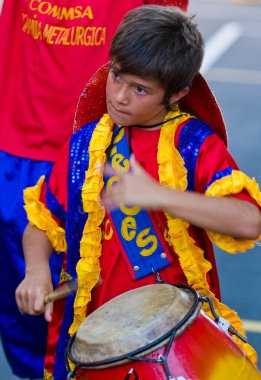 Montevideo 'daki Şenlikli Parlak Karnaval