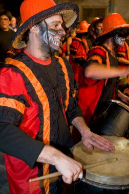 Montevideo 'daki Şenlikli Parlak Karnaval