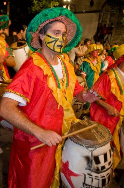 Montevideo 'daki Şenlikli Parlak Karnaval