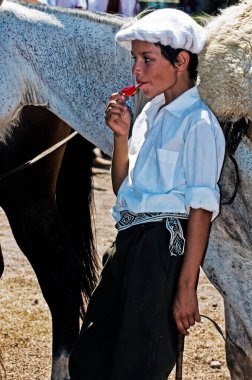 Yıllık Gaucho festivalini kutluyoruz. Geleneksel tatil