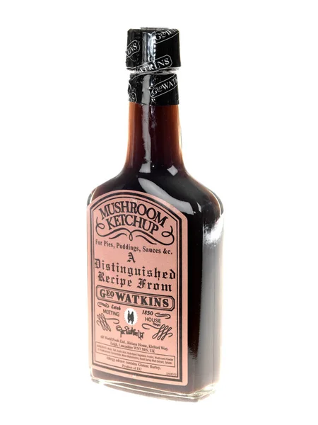 Botella Vintage Ron Aislado Blanco — Foto de Stock