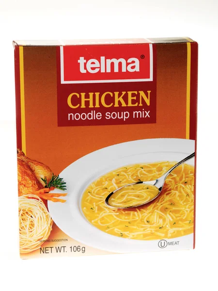 Box Chicken Noodle Soup Mix — Foto Stock