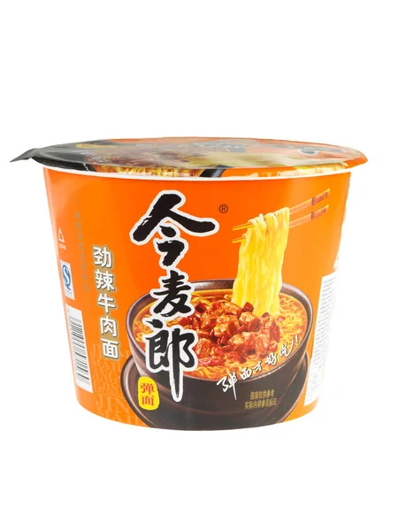 Carton Intant Noodles — Stock Photo, Image