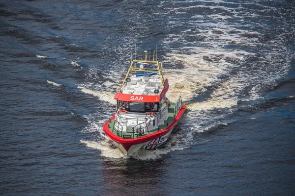 Rescue Boat 142 Horn Flyer — Stok fotoğraf