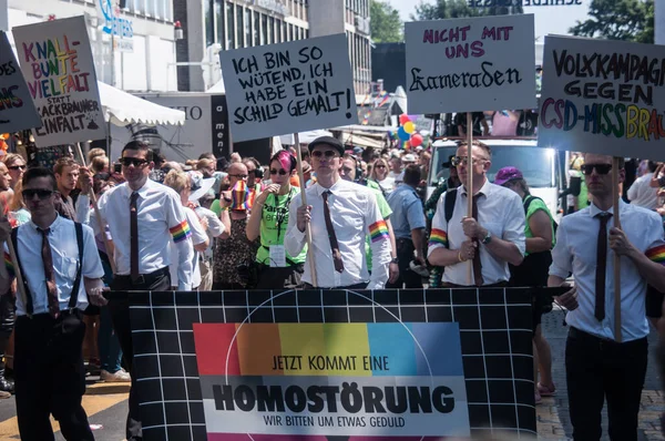 Almanya Gay Onur Yürüyüşü Köln — Stok fotoğraf