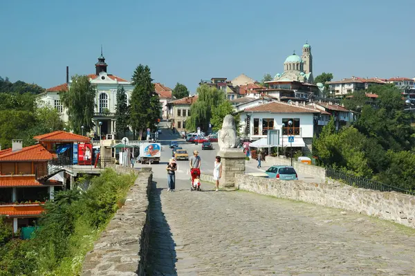 Велико Тырново Самое Популярное Туристическое Место Болгарии — стоковое фото