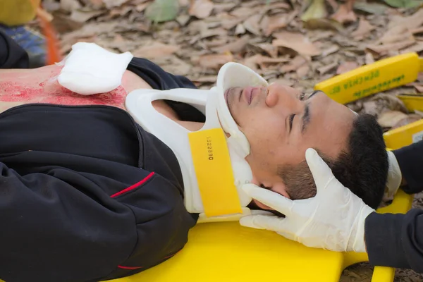 People First Aid Training Park — Stock Photo, Image