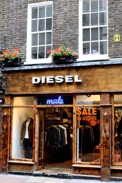 Diesel Shop Front Carnaby Caddesi Londra — Stok fotoğraf