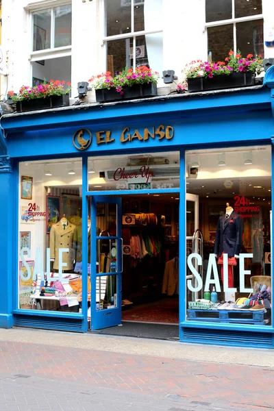Ganso Shop Front Carnaby Street London — Stock Photo, Image