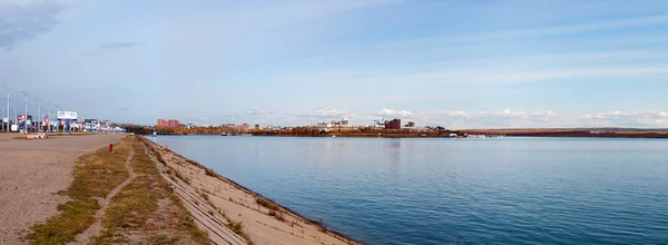 Cityscape Irkutsk Deniz Baykal Ana Kenti Rusya — Stok fotoğraf