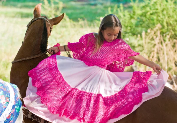 Celebración Anual Del Festival Gaucho Vacaciones Tradicionales — Foto de Stock