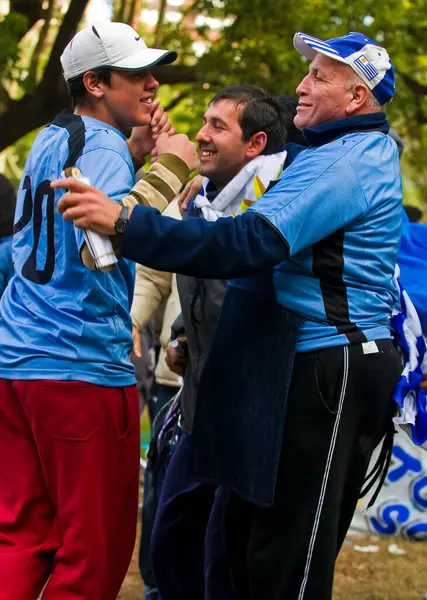Copa Mundo 2010 Montevidéu Uruguai — Fotografia de Stock