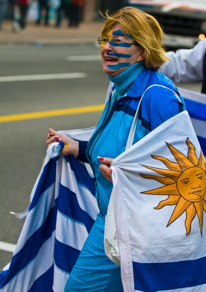 Världscupen 2010 Montevideo Uruguay — Stockfoto