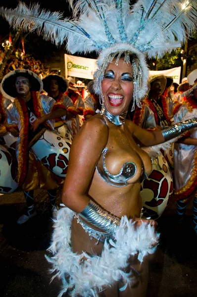 Carnaval Brillante Festivo Montevideo —  Fotos de Stock