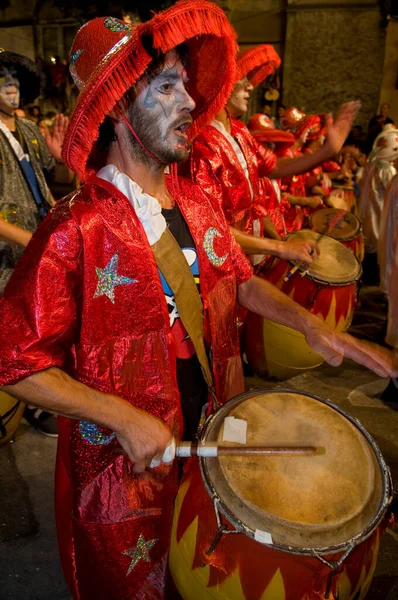 Carnaval Brillante Festivo Montevideo — Foto de Stock