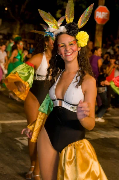 Festlicher Karneval Montevideo — Stockfoto