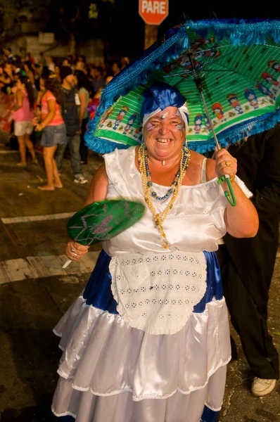 Святковий Яскравий Карнавал Монтевідео — стокове фото