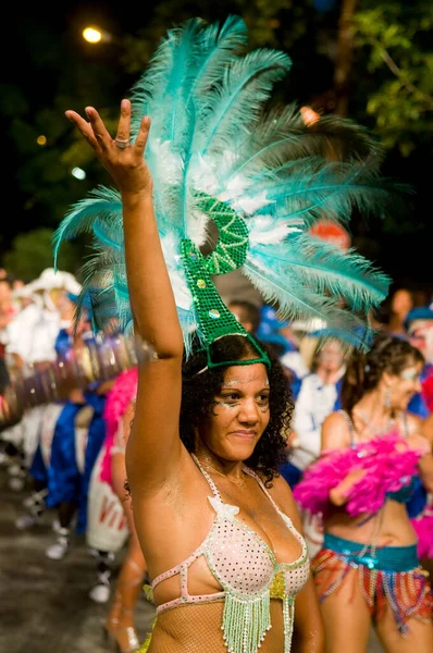 몬테비데오에 Festive Bright Carnaval — 스톡 사진