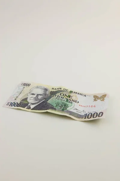 Tisíc Jamajských Dolarových Bankovek — Stock fotografie