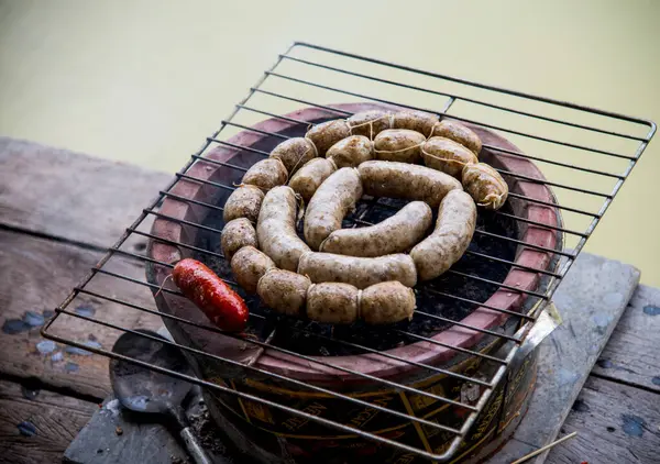 Sausage Northeastern Style Close — Stock Photo, Image