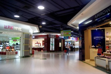 Shenzhen, Çin: alışveriş merkezi iç mekan