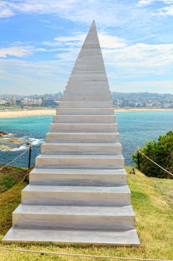 Sculpture by the Sea exhibit at Bondi, Australia