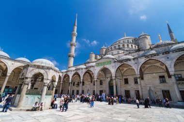 Mavi Cami, İstanbul, Türkiye.