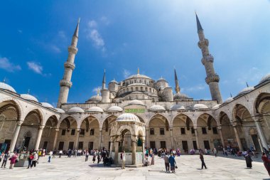 Mavi Cami, İstanbul, Türkiye.