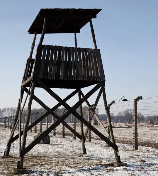 Auschwitz Birkenau Nazi Toplama Kampı Polonya — Stok fotoğraf