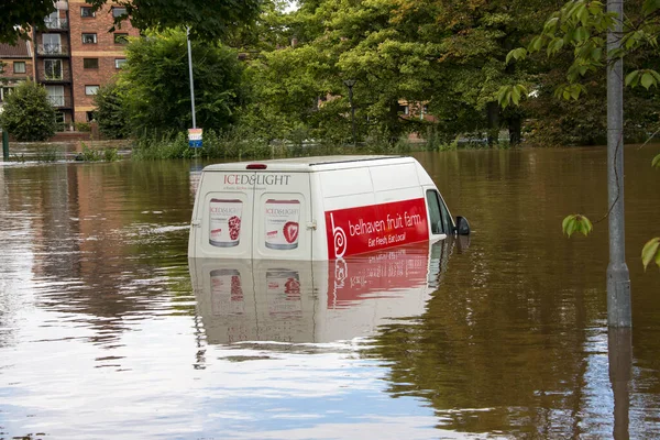 York Floods Sept 2012 — Zdjęcie stockowe