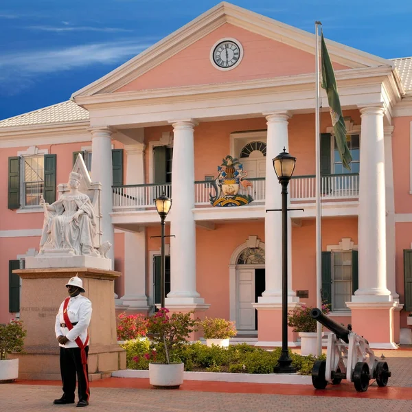 Casa Governo Nas Bahamas Bahamas Setembro 2014 — Fotografia de Stock