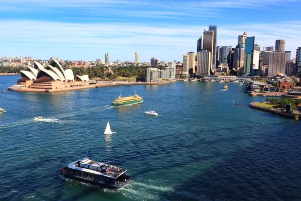 Sydney Harbour Opera House City Buildings Australia — Stock Photo, Image