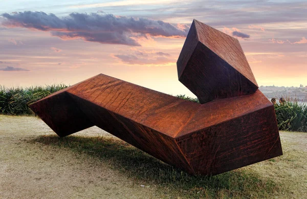 Sculpture Sea Exhibit Bondi Australia — Stock Photo, Image