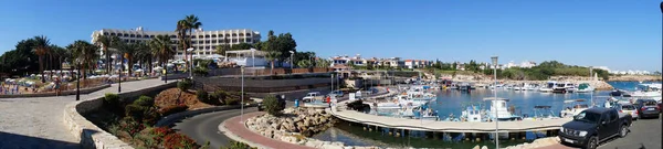 Panorama Della Spiaggia Del Porto Della Costa Oro — Foto Stock