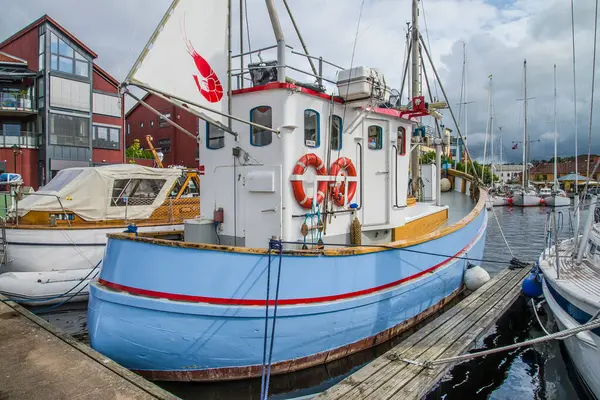 Exhibition Boats Port Halden — 图库照片