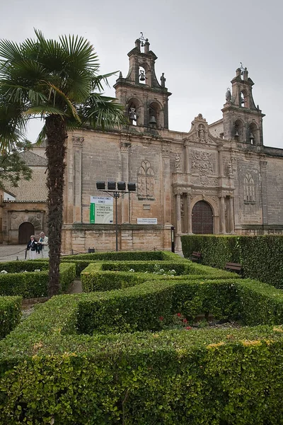 Kirke Fra Vazquez Molina Square Ubeda Spanien - Stock-foto